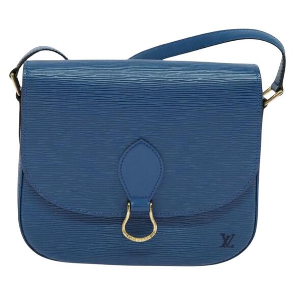 LOUIS VUITTON Epi Saint Cloud GM Shoulder Bag Toledo Blue M52195 - Picture 13 of 16